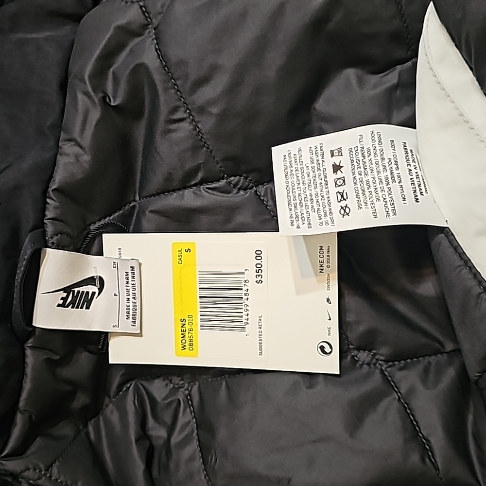 Nike Black Ambush Edition NBA Nets Hooded Jacket NWT - Picture 6 of 10